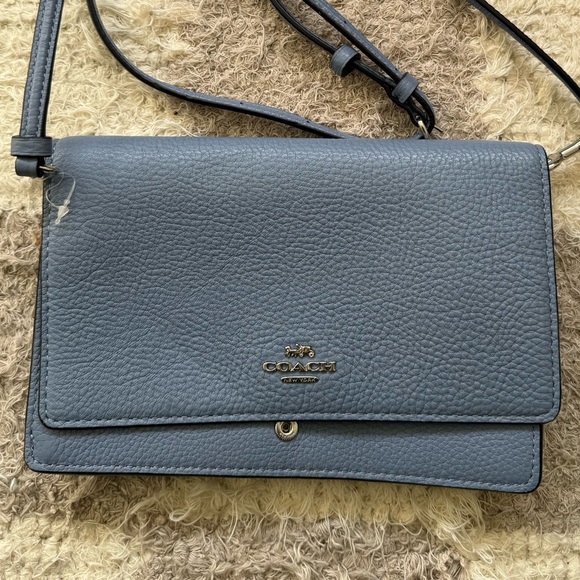 Coach Bags Coach Leather Foldover Crossbody Clutch Poshmark